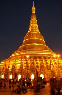 Shwedagon Pagode in Rangun 
